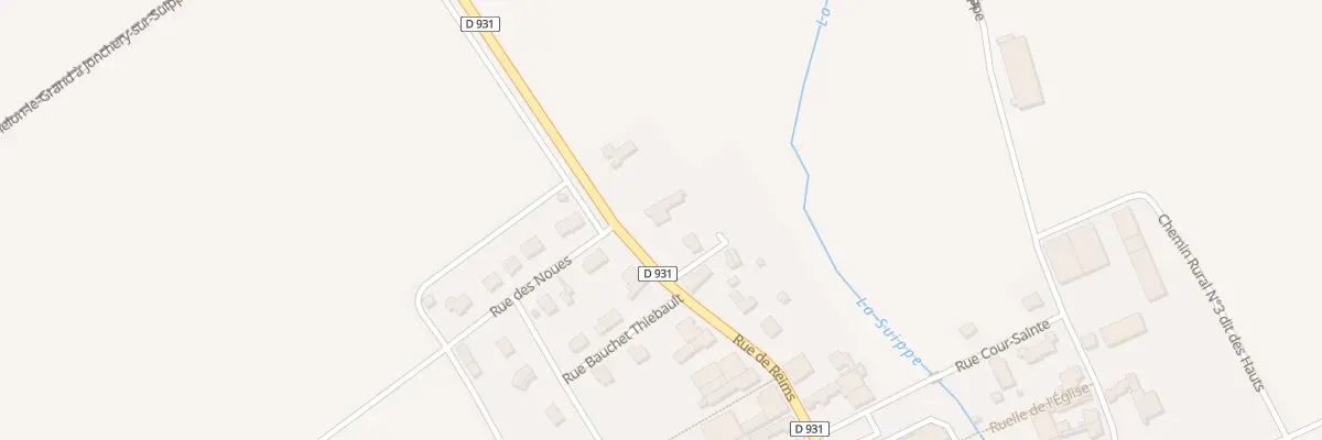 Plan du 34 Rue de Reims à Jonchery-sur-Suippe