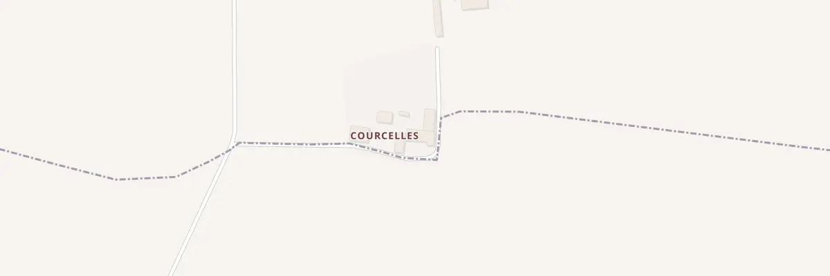 Plan du 5232 Courcelles à Thin-le-Moutier