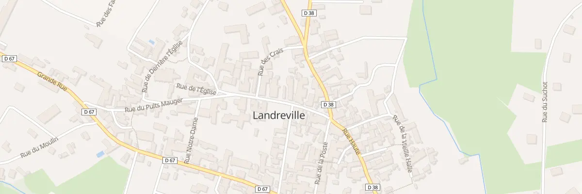 Plan du 52 Rue Haute à Landreville