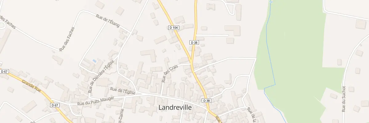 Plan du 7 Rue des Crais à Landreville