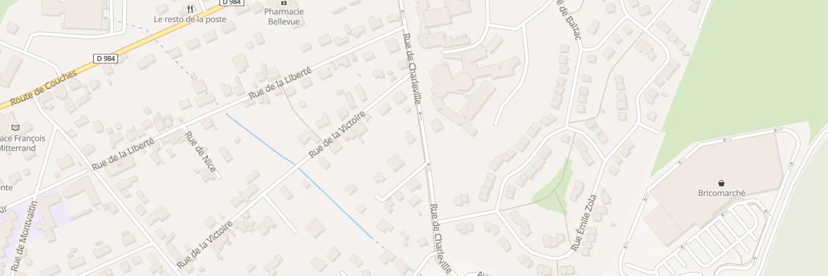 Plan du 8 Rue de Charleville au Breuil