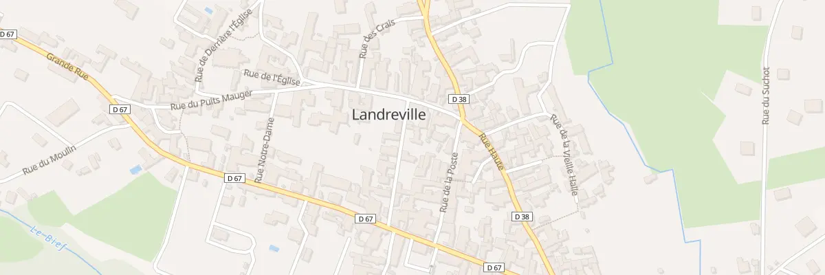 Plan du 8 Rue Collin Monsieur à Landreville