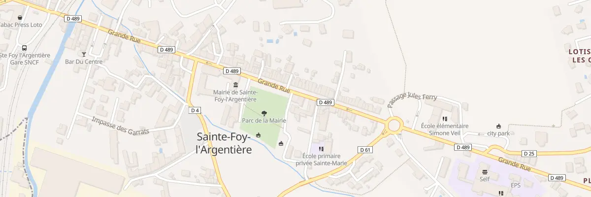 Plan du 514 Grande Rue à Sainte-Foy-l’Argentière