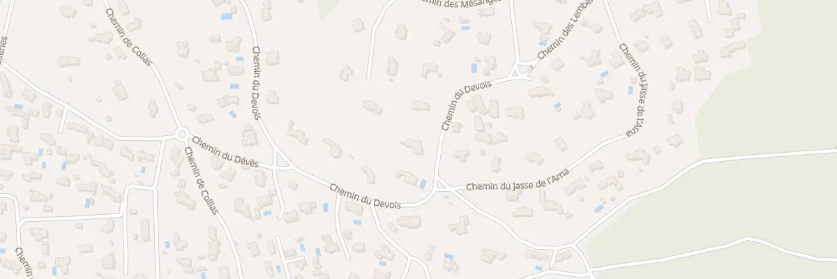 Plan du 1131 Che du Devois à Saint-Siffret