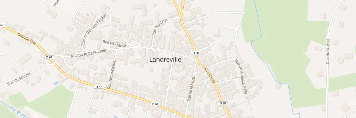 Plan du 27 Rue Haute à Landreville