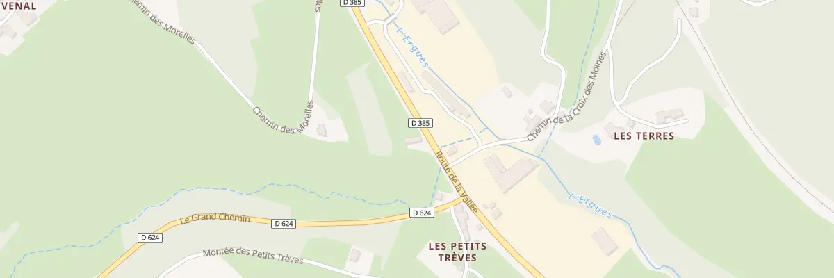 Plan du 325 Rte de la Vallée à Saint-Nizier-d’Azergues