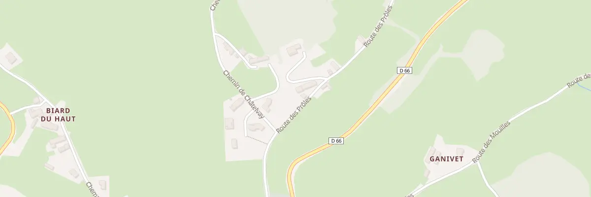 Plan du 5171 Les Platieres à Saint-Bonnet-des-Bruyères