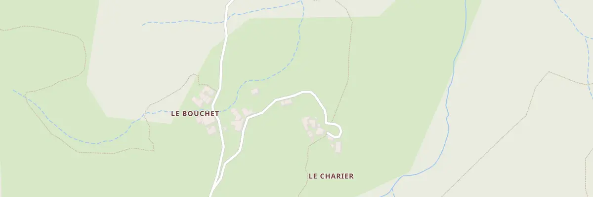 Plan du 8 Le Bouchet à Ajoux