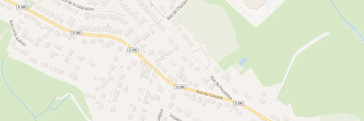 Plan du 62 Rue de Pesseliere au Breuil