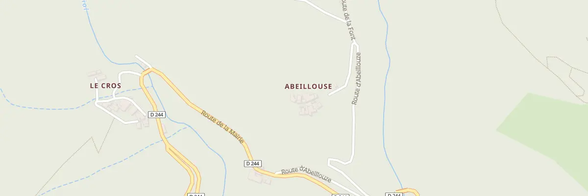 Plan du 5088 Abeillouse à Issamoulenc