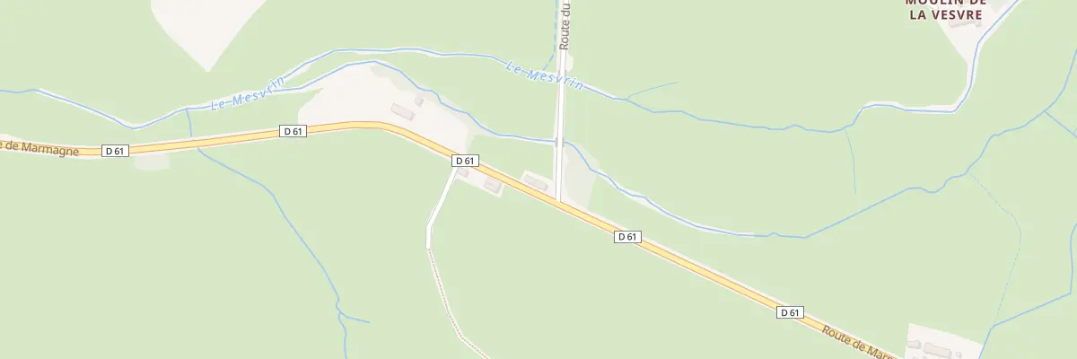 Plan du 32B Rte de Marmagne au Breuil