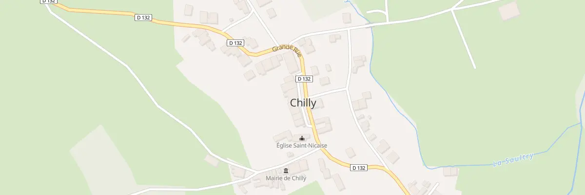 Plan du 26 Rue Grande Rue à Chilly