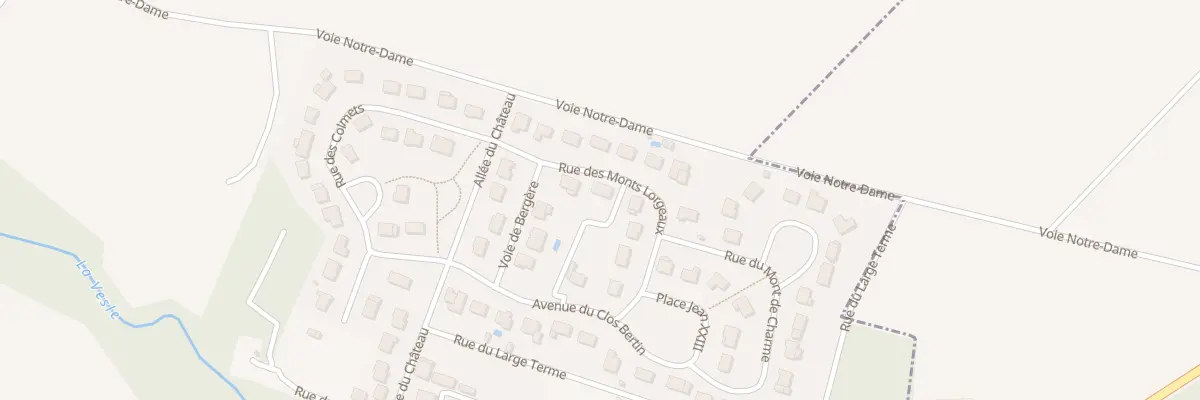 Plan du 4 Rue des Monts Lorgeaux à L’Épine