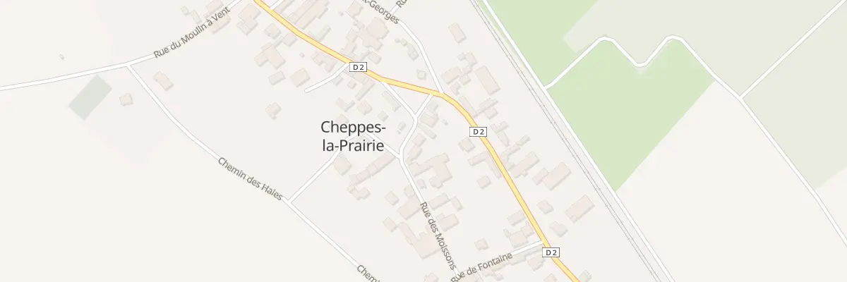 Plan du 8 Rue des Moissons à Cheppes-la-Prairie