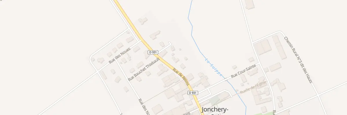 Plan du 5 Rue de Reims à Jonchery-sur-Suippe