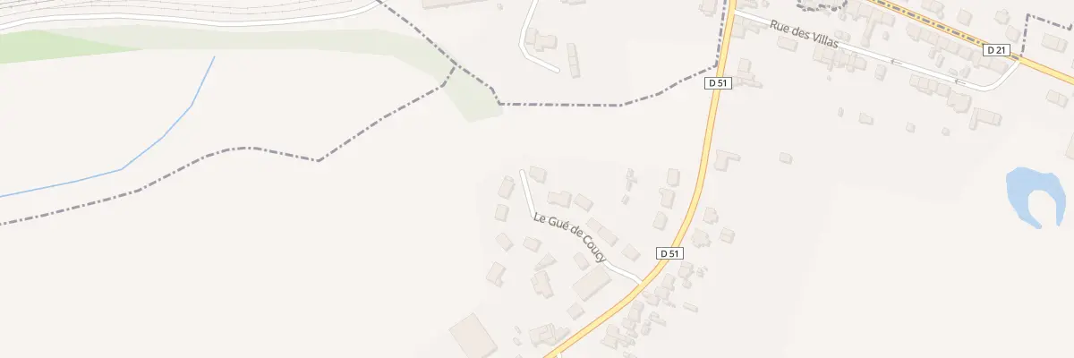 Plan du 5156K Coucy-2-Section à Coucy