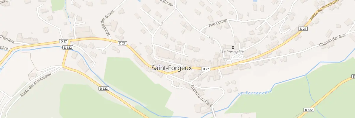 Plan du 5136 Rue des Tourterelles à Saint-Forgeux