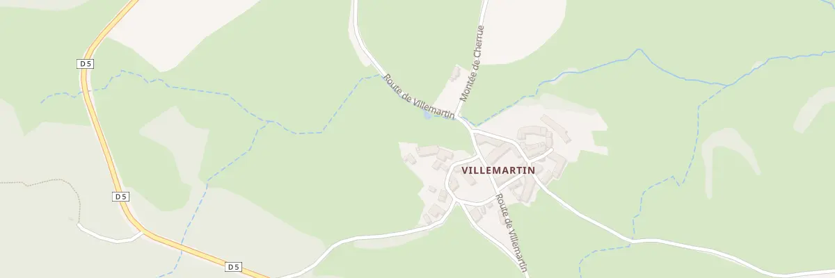 Plan du 5108 Villemartin à Saint-Bonnet-des-Bruyères