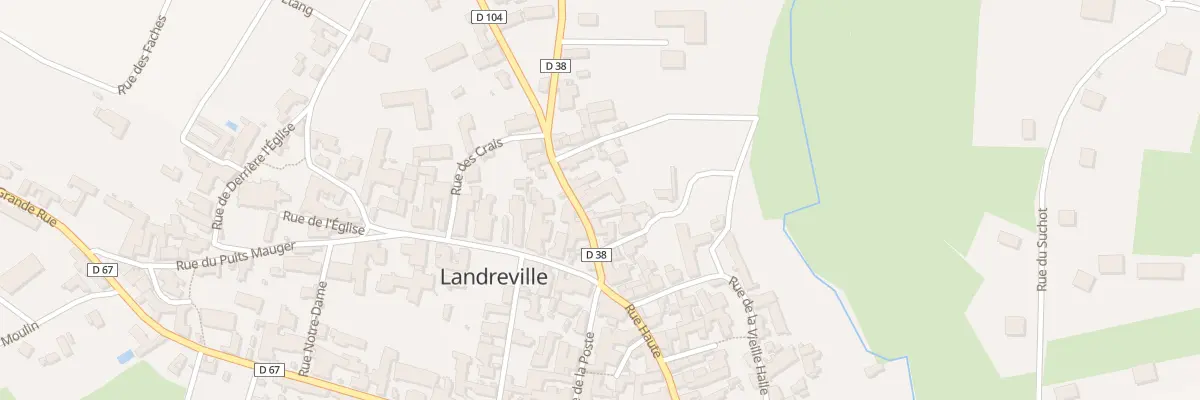 Plan du 4 Rue de Viviers à Landreville