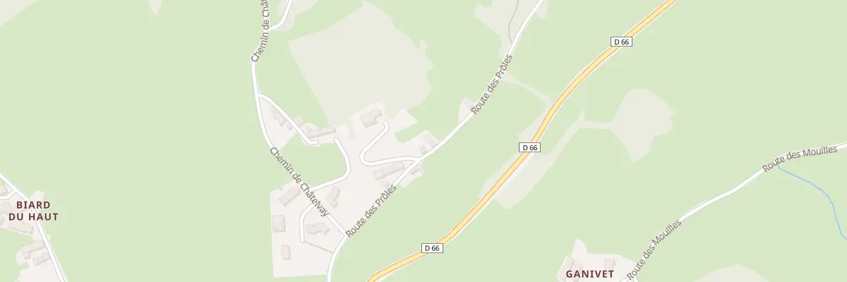 Plan du 367 Rte des Proles à Saint-Bonnet-des-Bruyères