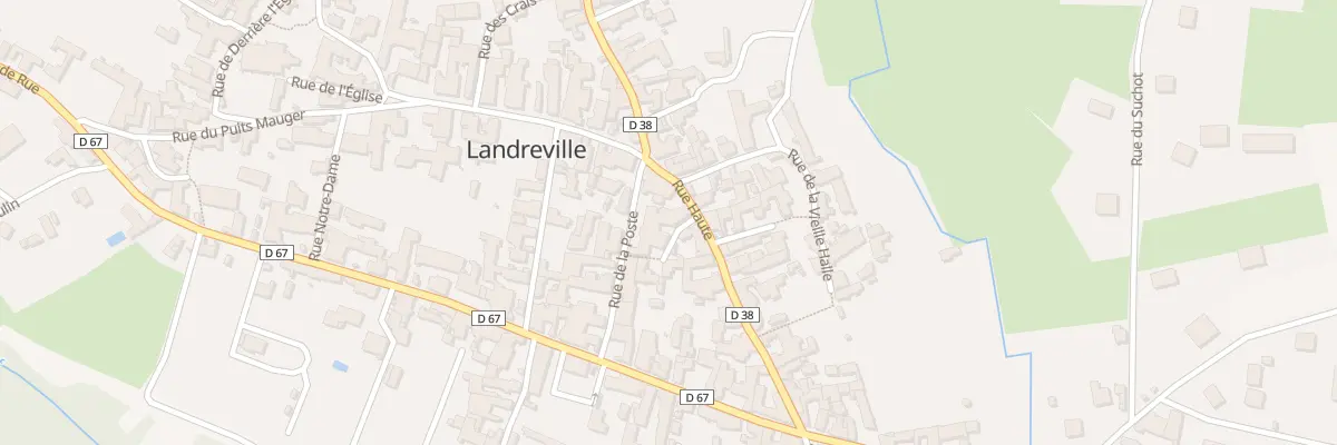 Plan du 1B Rue Traversière à Landreville