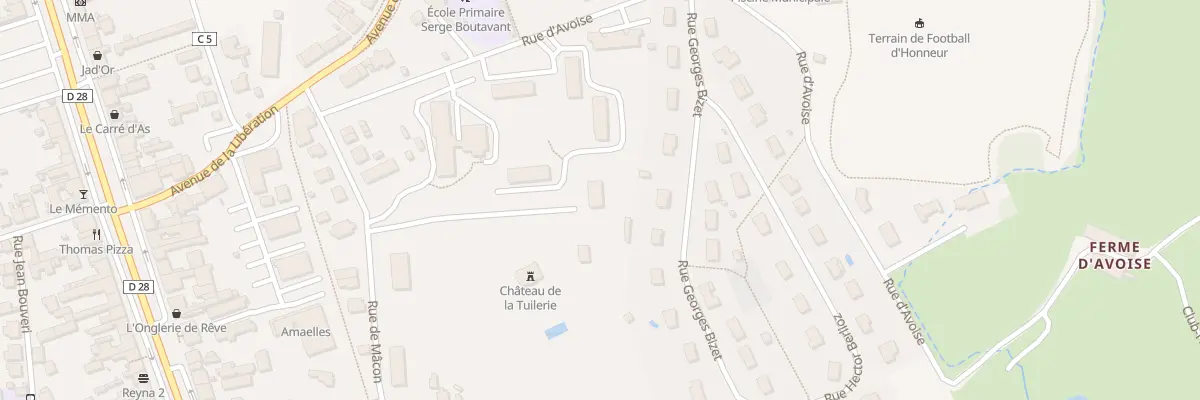 Plan du 9 Rue de Mâcon à Montchanin