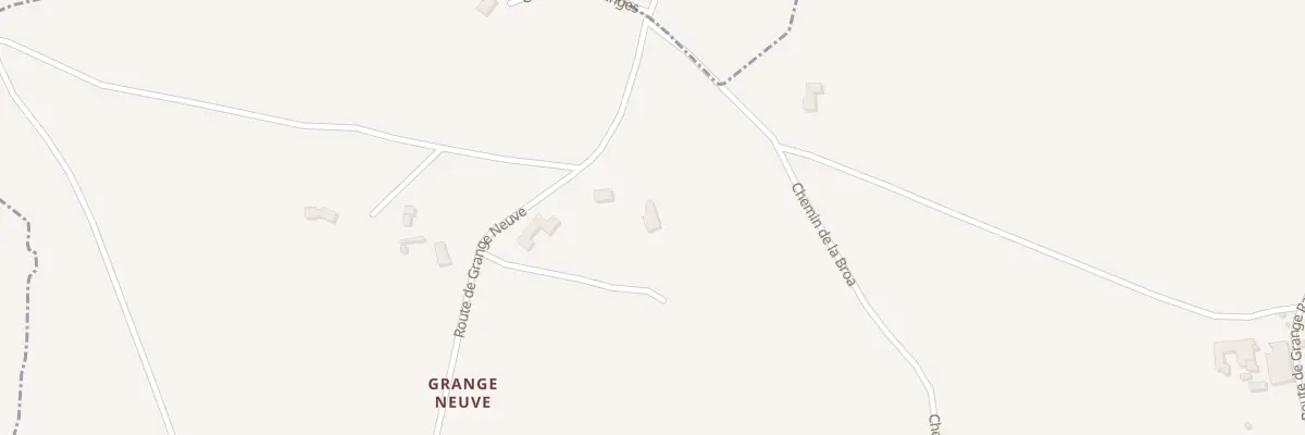 Plan du 80 Che de la Broa à Larajasse