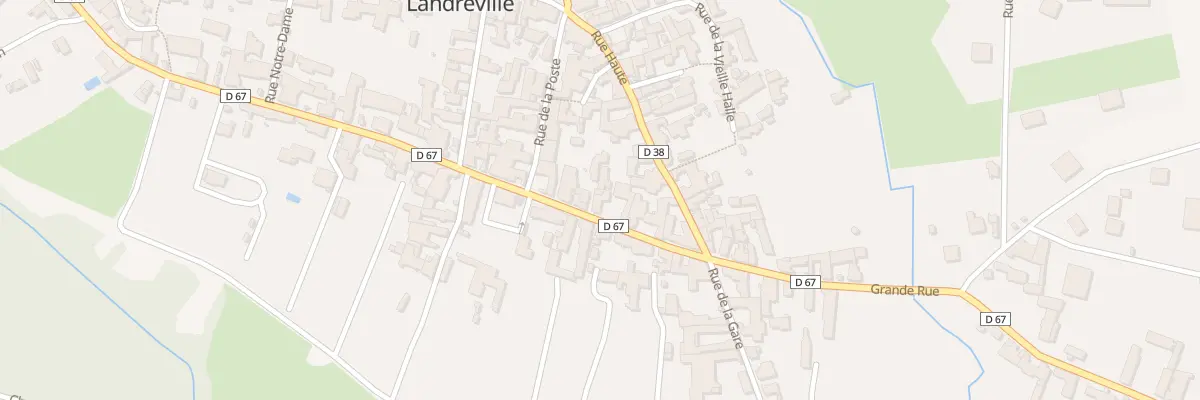 Plan du 42A Gr Grande Rue à Landreville