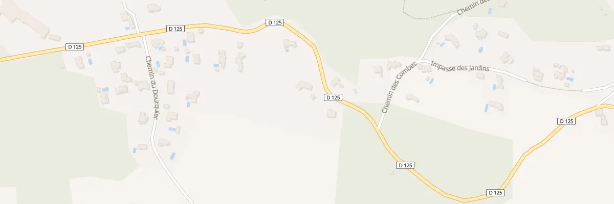 Plan du 839 Rte de Saint Quentin à Saint-Victor-des-Oules