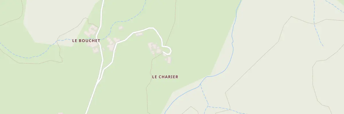 Plan du 1 Le Charier à Ajoux