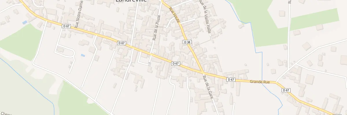 Plan du 42 Gr Grande Rue à Landreville