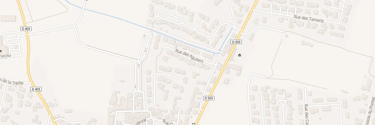 Plan du 7 Rue des Aguliers à Manduel