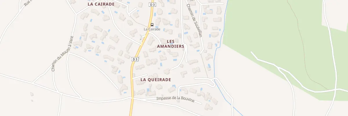 Plan du 351 Che des Amandiers à Cabrières