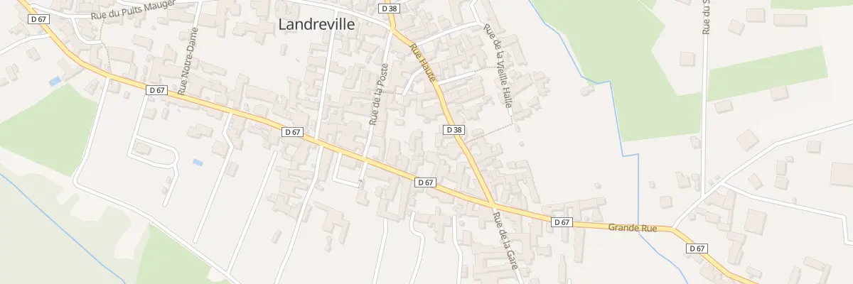 Plan du 40 Gr Grande Rue à Landreville