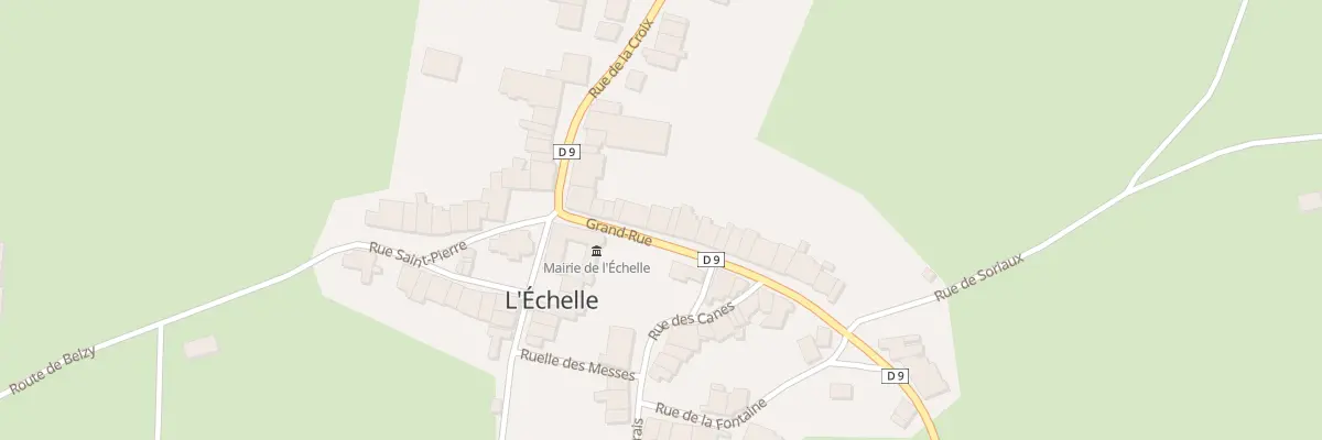 Plan du 9 Gr Grand Rue à L’Échelle