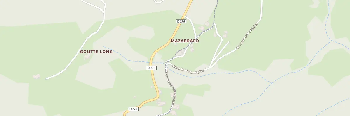 Plan du 310 Che de Mazabrard à Labatie-d’Andaure