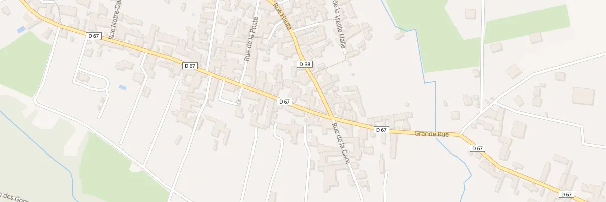 Plan du 34 Gr Grande Rue à Landreville