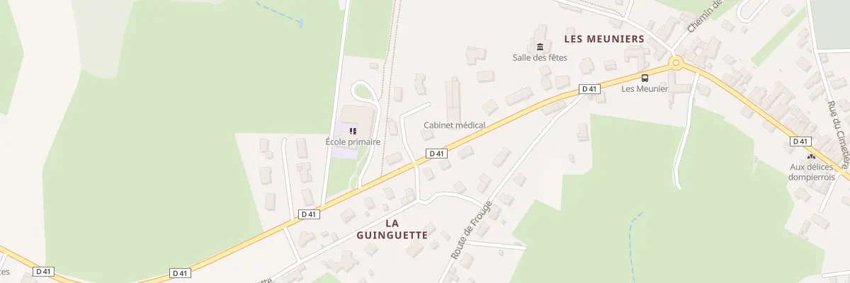 Plan du 300 Rte de Montmelard à Dompierre-les-Ormes