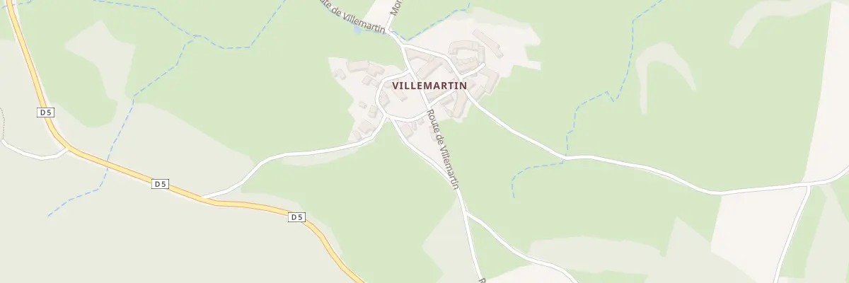 Plan du 5103A Villemartin à Saint-Bonnet-des-Bruyères