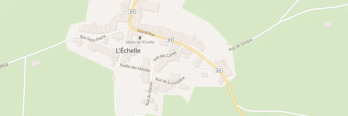 Plan du 7 Rue des Canes à L’Échelle