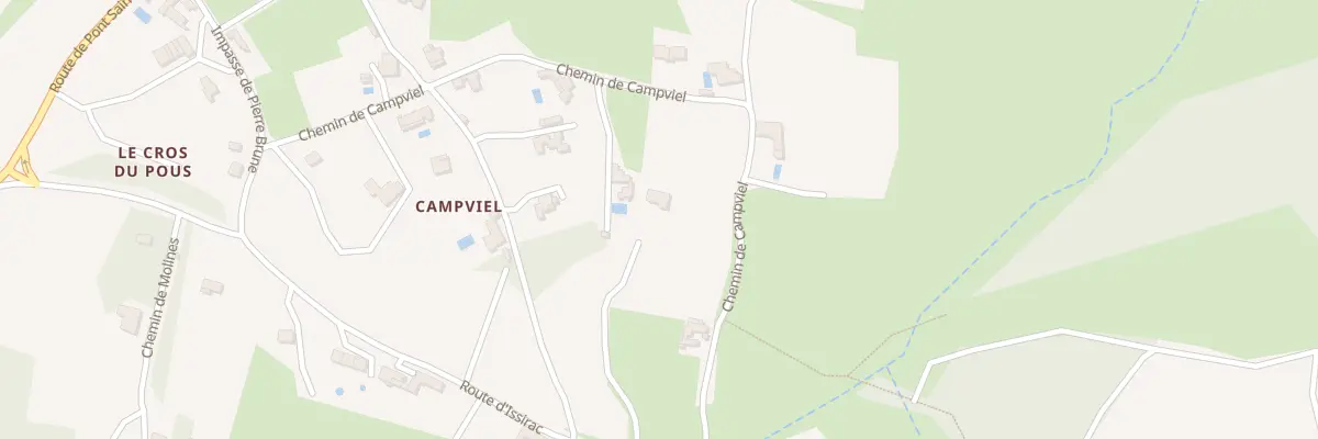 Plan du 5194 Campviel à Issirac