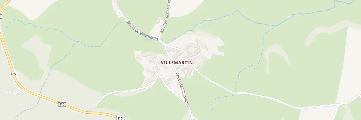 Plan du 5111 Villemartin à Saint-Bonnet-des-Bruyères