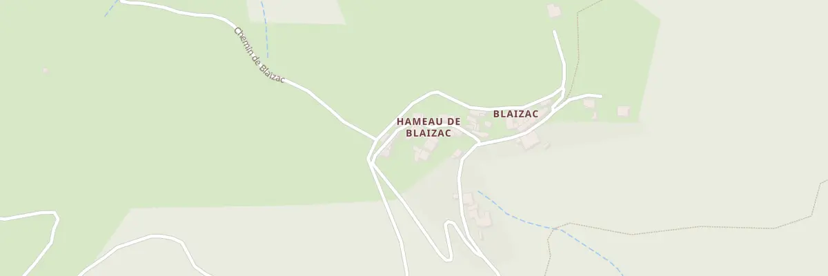 Plan du 20 Blaizac à Ajoux