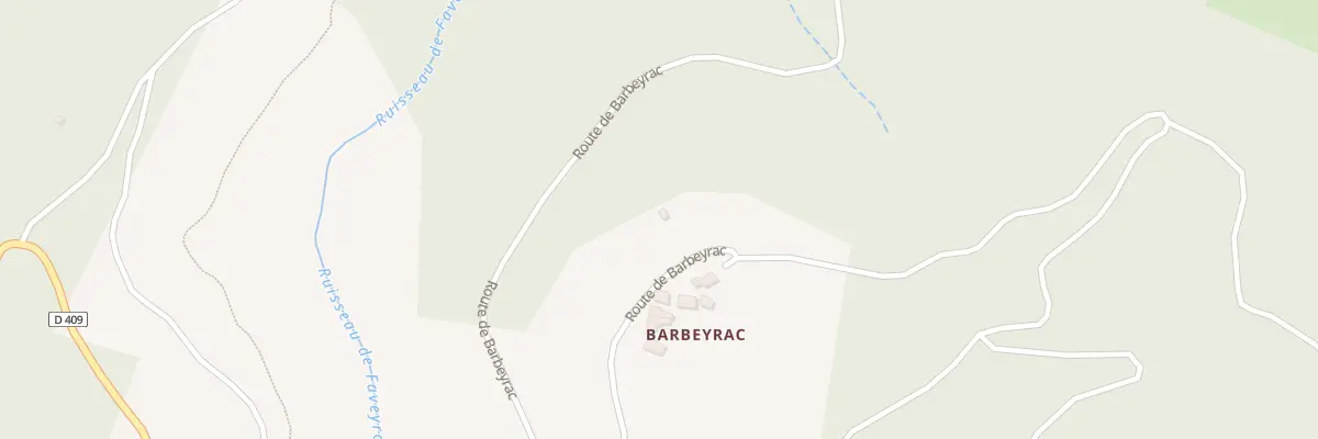 Plan du 5146A Barbeyrac à Saint-Barthélemy-le-Meil