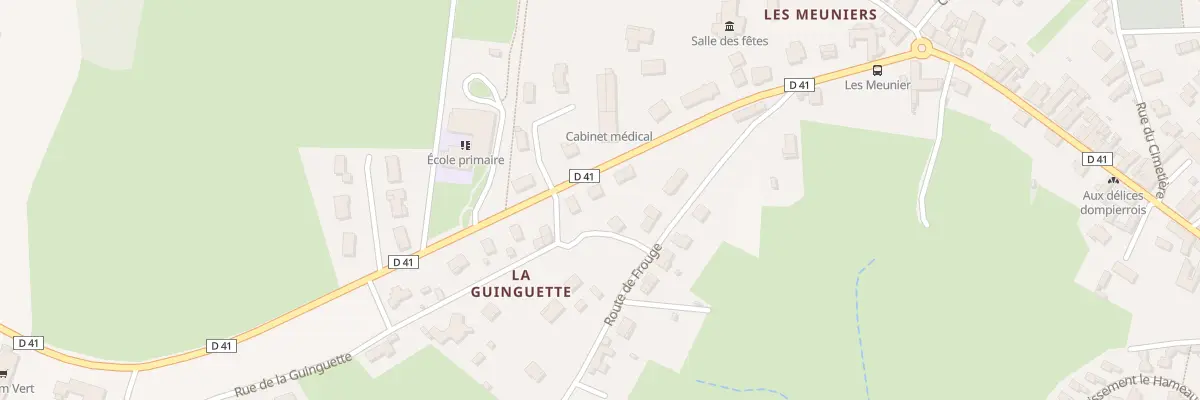 Plan du 5251 Les Meuniers à Dompierre-les-Ormes