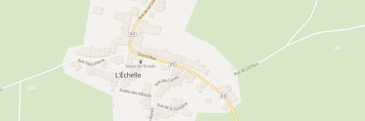 Plan du 21 Gr Grand Rue à L’Échelle
