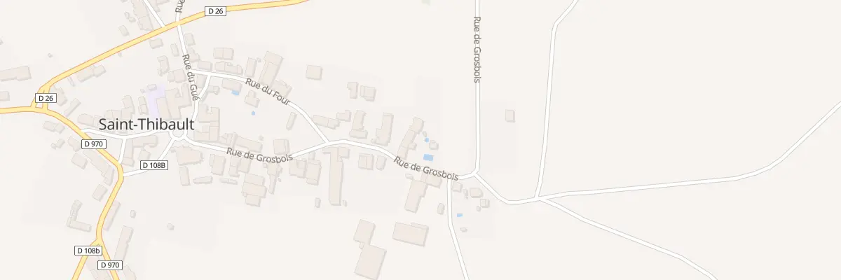 Plan du 5049 Le Village à Saint-Thibault