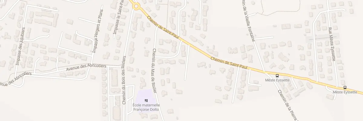Plan du 8 Rue des Romarins à Manduel