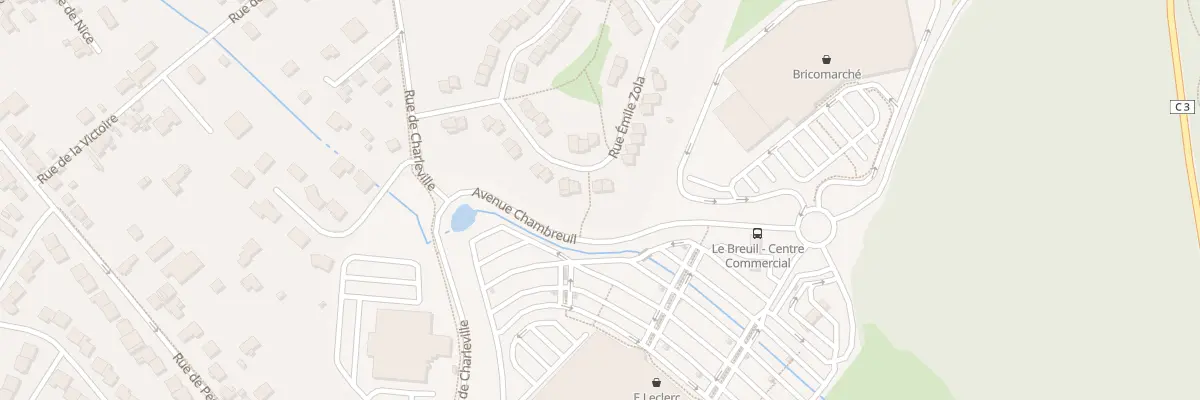 Plan du 22 Rue Émile Zola au Breuil