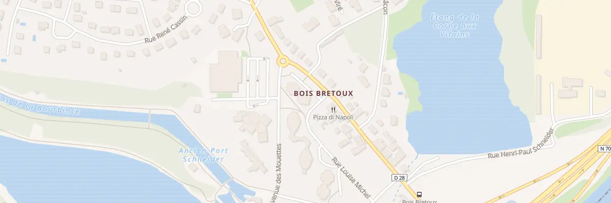 Plan du 9001 Bois Bretoux à Montchanin